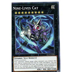 Nine-Lives Cat carta yugi IGAS-EN083 Common