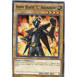 Shiny Black C" Squadder" carta yugi IGAS-EN092 Common