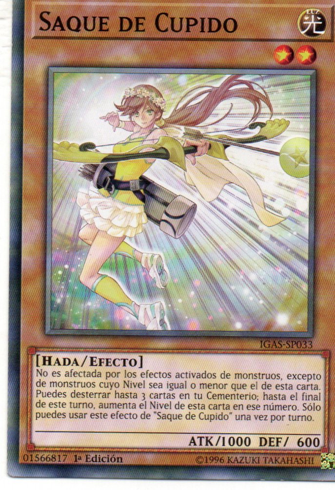 Cupid Serve carta yugi IGAS-EN033 Common