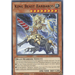 King Beast Barbaros carta yugi ETCO-EN030 Common