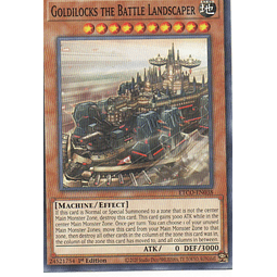 Goldilocks the Battle Landscaper carta yugi ETCO-EN038 Common