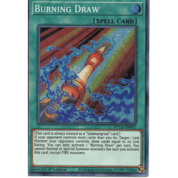 Burning Draw carta yugi ETCO-EN057 Super Rare