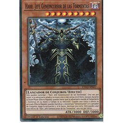 Harr, Generaider Boss of Storms carta yugi ETCO-SP027 Super Rare