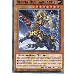 King Beast Barbaros carta yugi ETCO-SP030 Common