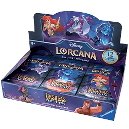 Lorcana Booster set 4 "Ursula's Return" caja con 24 sobres