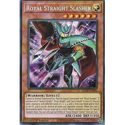 Royal Straight Slasher carta yugi BLCR-EN001 Secret Rare