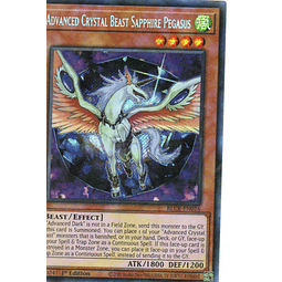 Advanced Crystal Beast Saphire Pegasus Carta Yugi BLCR-EN016