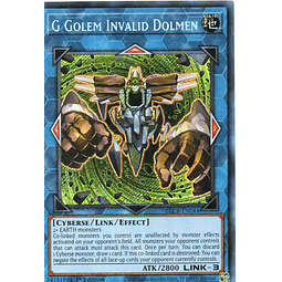 G Golem Invalid Dolmen carta yugi BLCR-EN044 Secret Rare