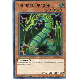 Thunder Dragon carta yugi HISU-EN046 Super rare