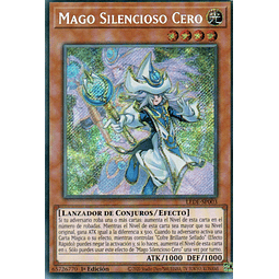 Silent Magician Zero carta yugi LEDE-SP003 Secret Rare