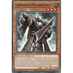 Ancient Gear Commander carta yugi LEDE-SP008 Common