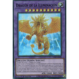 Enlightenment Dragon carta yugi LEDE-SP038 Super Rare