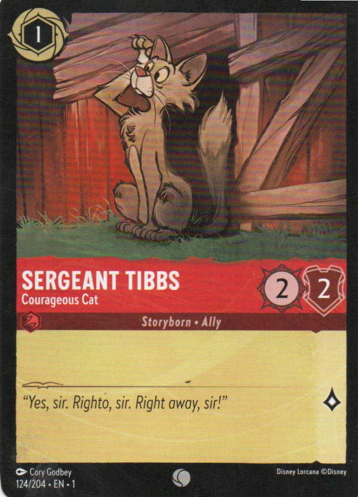Sergeant Tibbs - Courageous Cat 