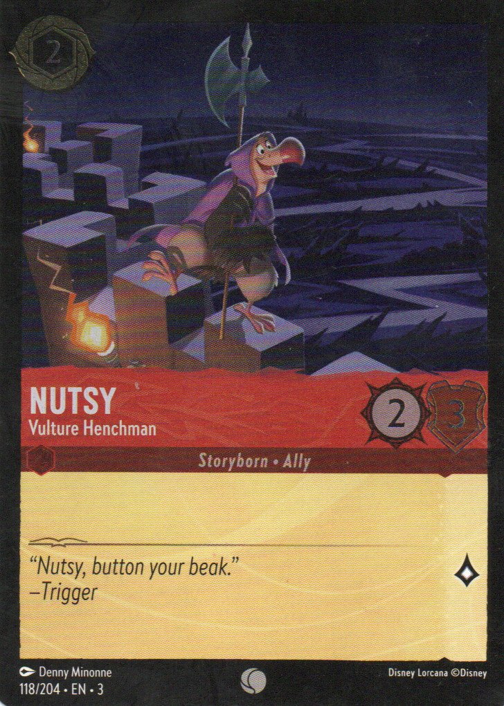 Nutsy - Vulture Henchman Foil