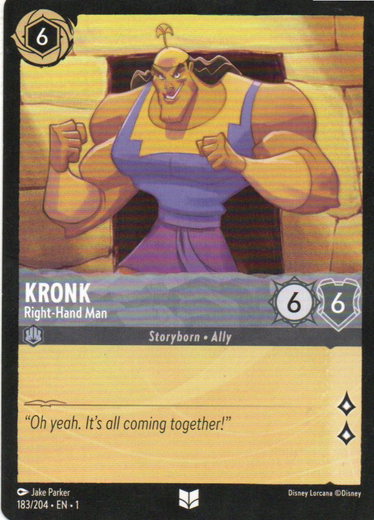 Kronk - Righ-Hand Man