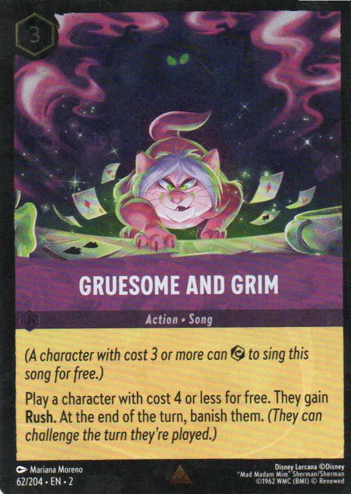 Gruesome And Grim - Action/song Foil