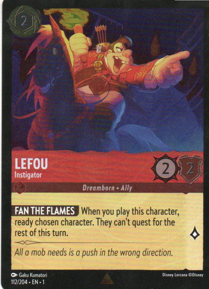 Lefou - Instigator Foil