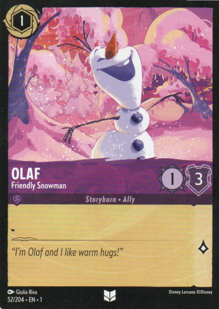 Olaf - Friendly Snowman