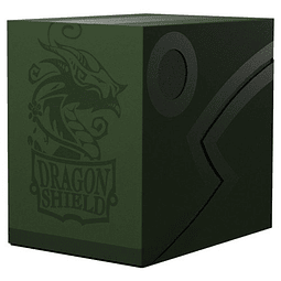 Deck Box - Dragon shield Double Shell Green