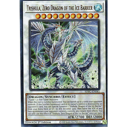 Trishula, Zero Dragon of the Ice Barrier carta yugi SDFC-EN041 Ultra rare