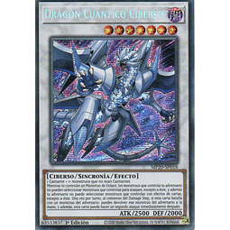 Dragon Cuantico Ciberso carta yugi MP20-SP018 Secret rare