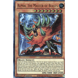 Alpha, the Master of the Beasts carta yugi MP21-EN179 Ultra rare