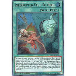 Interrupted Kaiju Slumber carta yugi BROL-EN075 Ultra rare