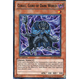 Ceruli, Guru of Dark World carta yugi SDGU-EN003 Super rare