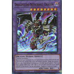 Draconecro Nethersoul Dragon carta yugi MAMA-EN062 Ultra rare