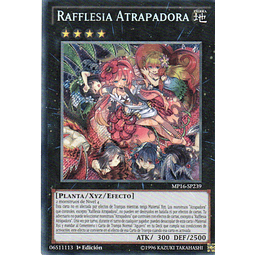 Rafflesia atrapadora carta yugi MP16-SP239 Secret rare
