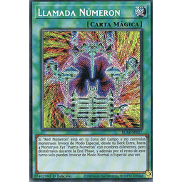 Llamada Numeron carta yugi BLAR-SP027 Secret rare