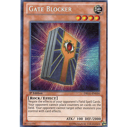Gate Blocker carta yugi DRLG-EN034 Secret rare