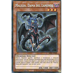 Malicia, Dama del Lamento carta yugi MP21-SP060 Secret rare