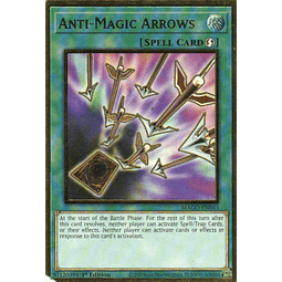 Anti-Magic Arrows carta yugi MAGO-EN043 Premium gold rare