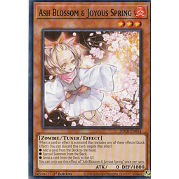 Ash Blossom & Joyous Spring carta yugi SDCB-EN014 Commun