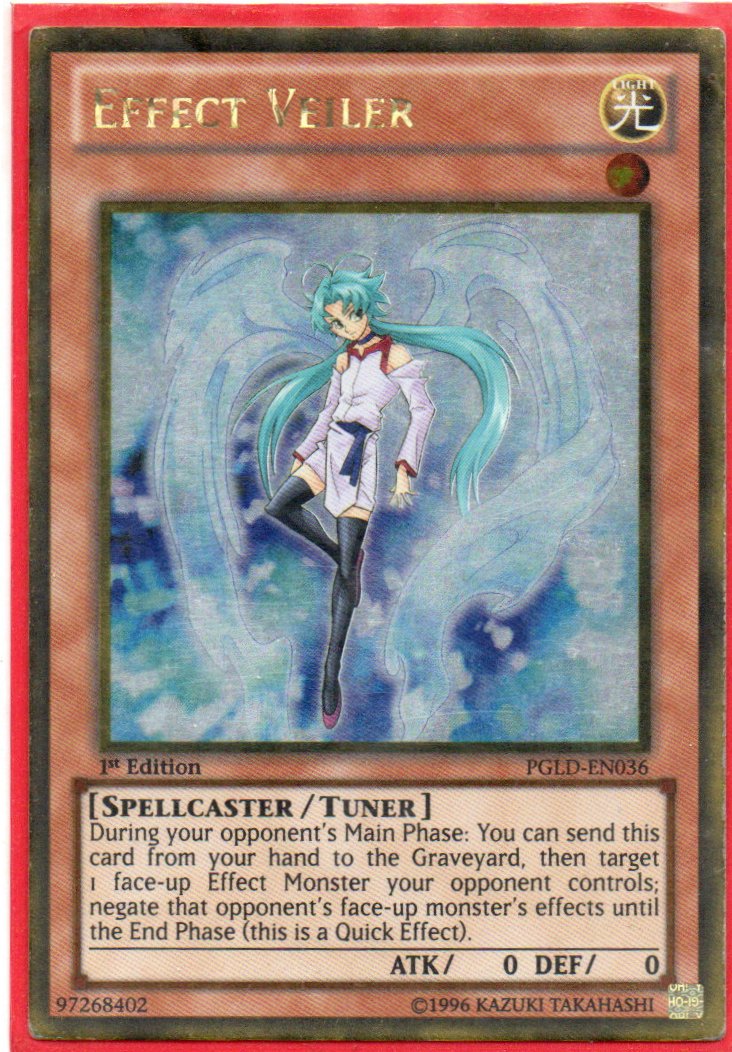 Effect Veiler carta yugi PGLD-EN036 Premium gold rare