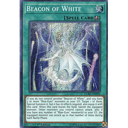 Beacon of White carta yugi LCKC-EN035 Secret rare