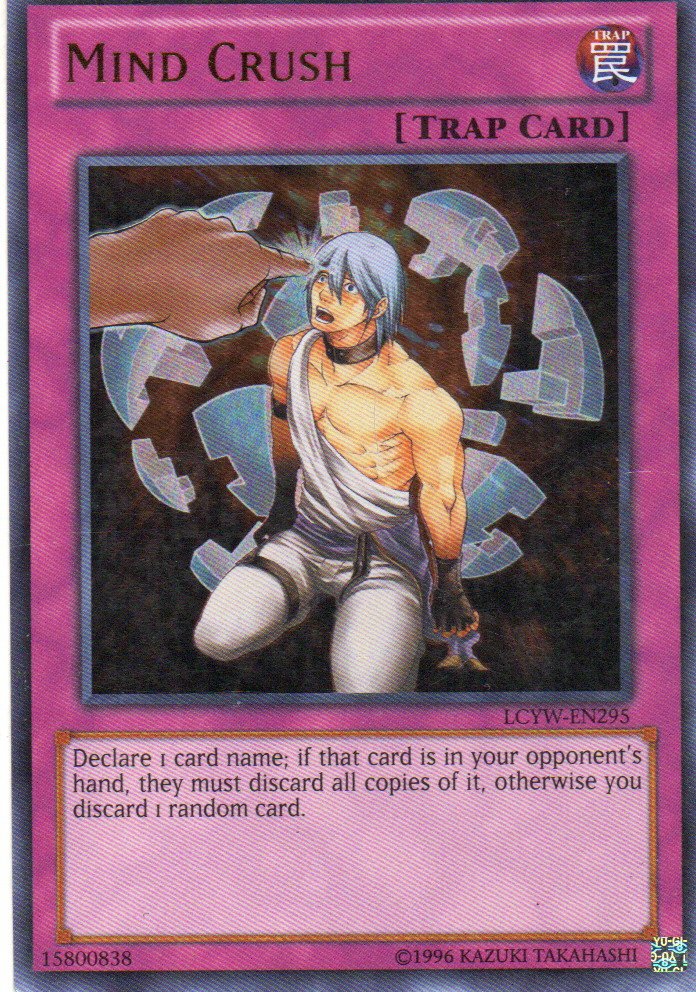 Mind Crush carta yugi LCYW-EN295 Ultra rare