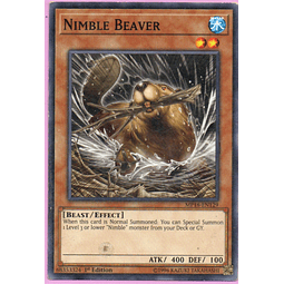 Nimble Beaver carta yugi MP18-EN129 Commun