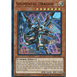 Segmental Dragon carta yugi SDFL-EN008 Ultra rare
