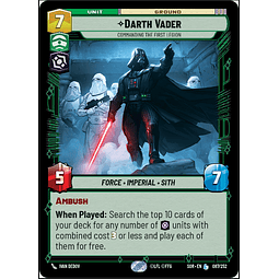 Darth Vader Legendary Star wars Unlimited
