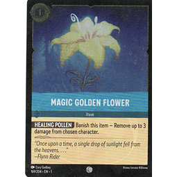 Magic Golden Flower carta lorcana Common foil