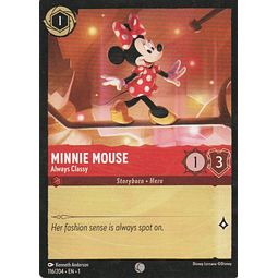Minnie Mouse - Always Classy carta lorcana Common