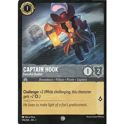 Captain Hook - Forceful Duelist carta lorcana Common