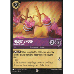 Magic Broom - Bucket Brigade carta lorcana Common