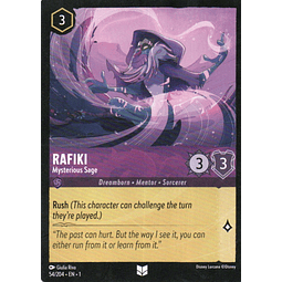 Rafiki - Mysterious Sage carta lorcana Uncommon