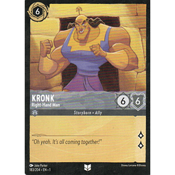 Kronk - Right-Hand Man carta lorcana Uncommon