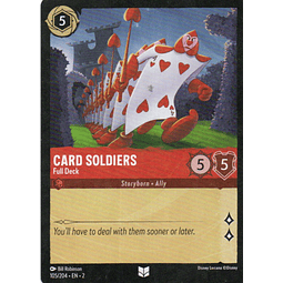 Card Soldiers - Full Deck carta lorcana Uncommon