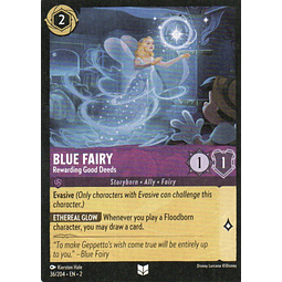 Blue Fairy - Rewarding Good Deeds carta lorcana Uncommon