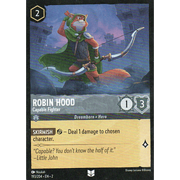 Robin Hood - Capable Fighter carta lorcana Uncommon